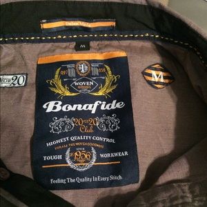 Bonafide womens shirt size M